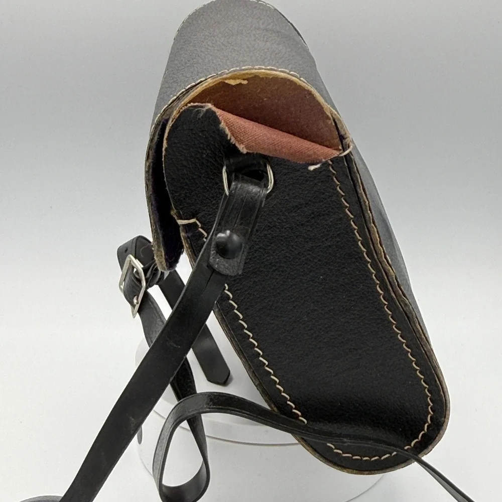 Tasco Binoculars 8x30 Vintage Model 308 Coated Optics Black made in Japan w/Case
